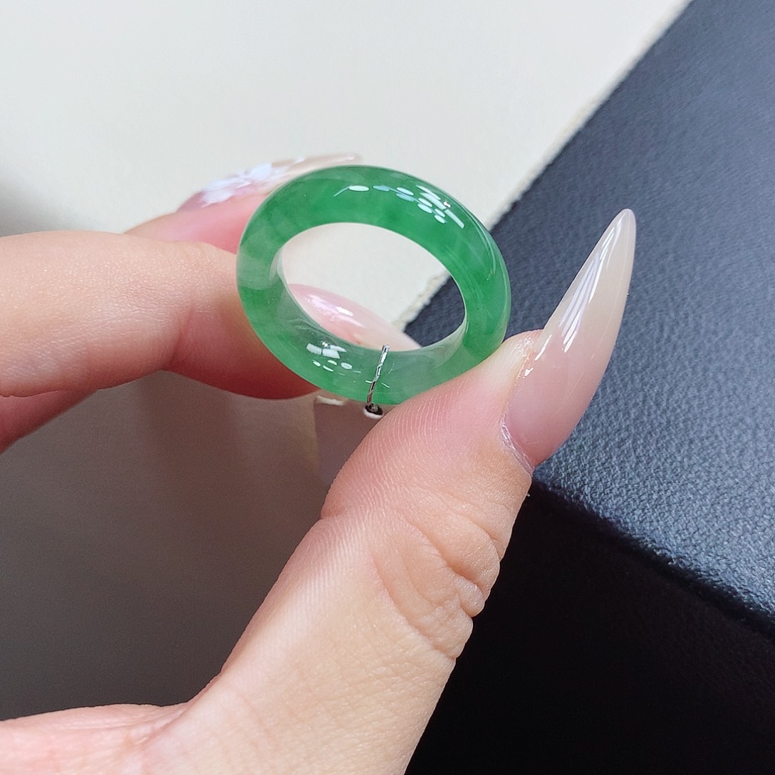 未镶嵌戒指翡翠15号