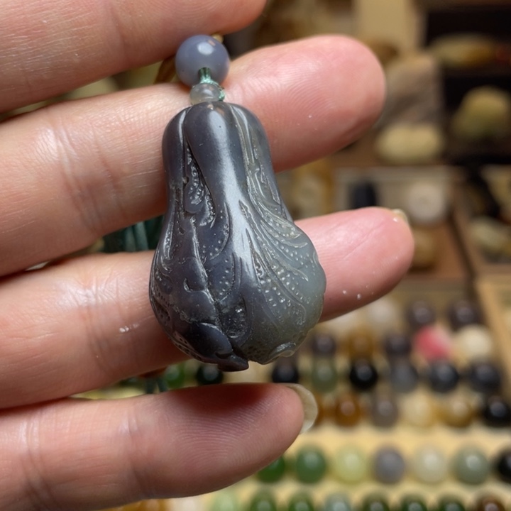 和田玉吊坠(不含链)未镶嵌