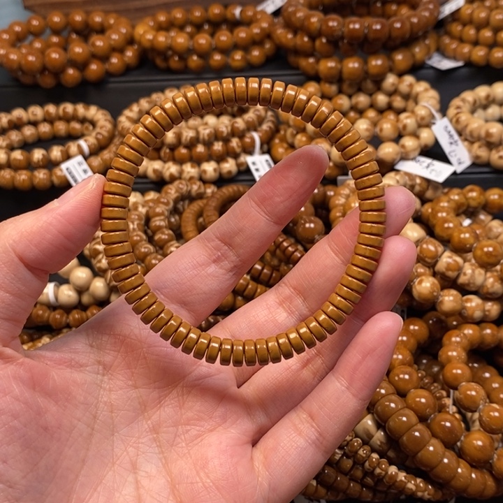 悠***芦紫金鼠手串纯肉药片手串尺寸73