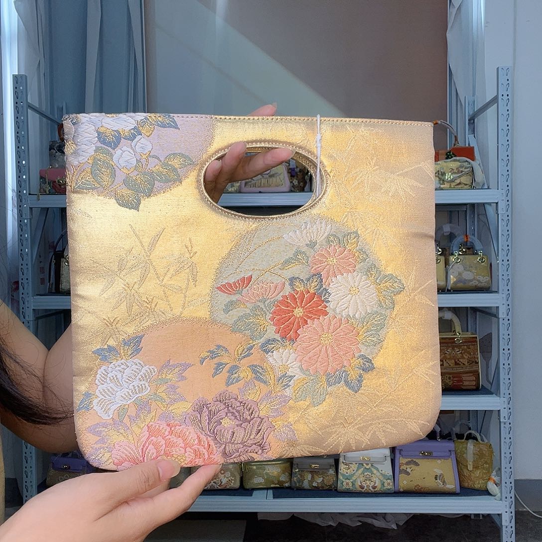 织物桑蚕丝非遗唐锦纯布大nano