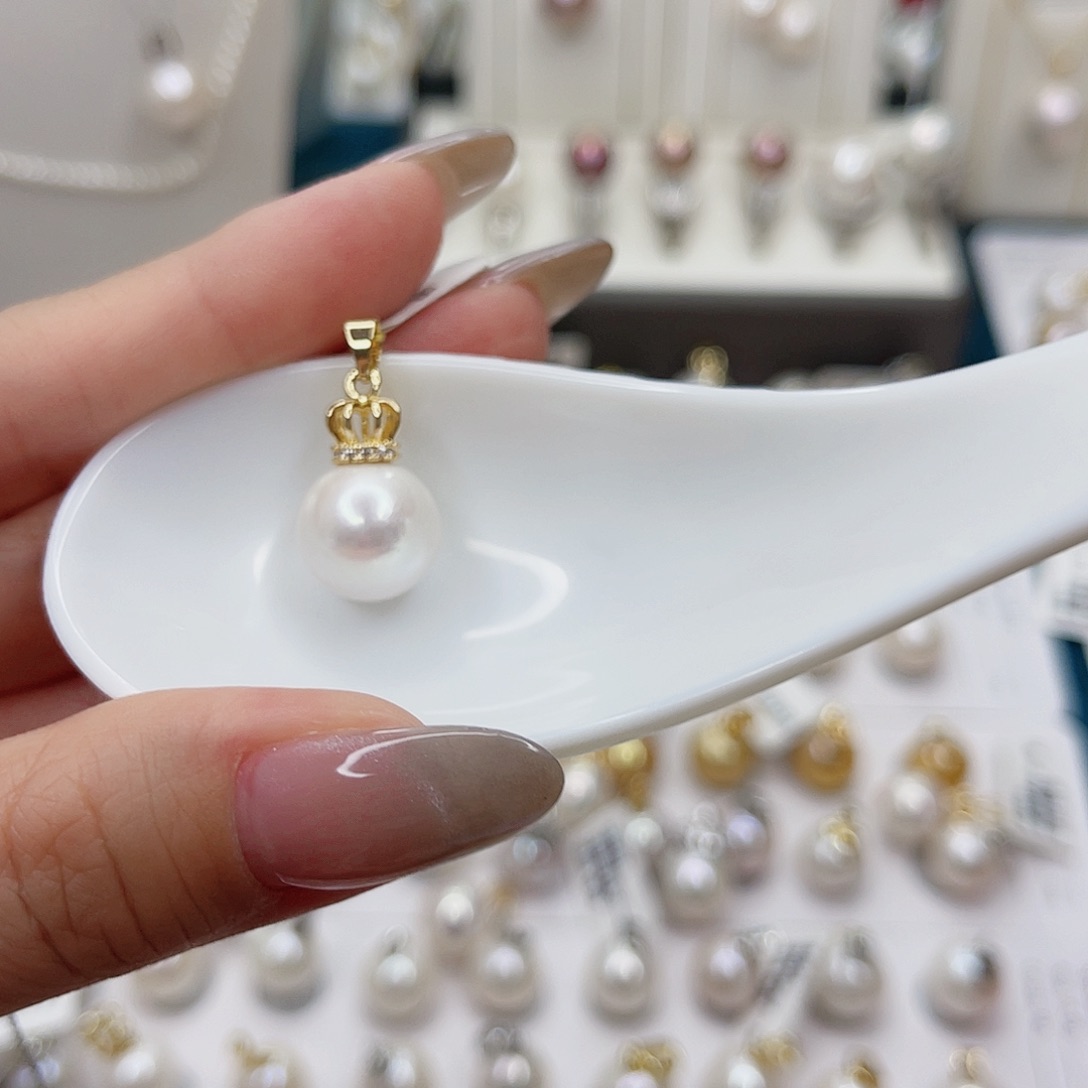 淡水珍珠合金吊坠(赠链)