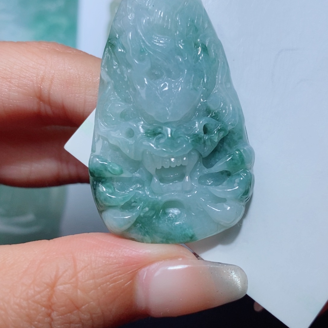 定制翡翠未镶嵌定制吊坠