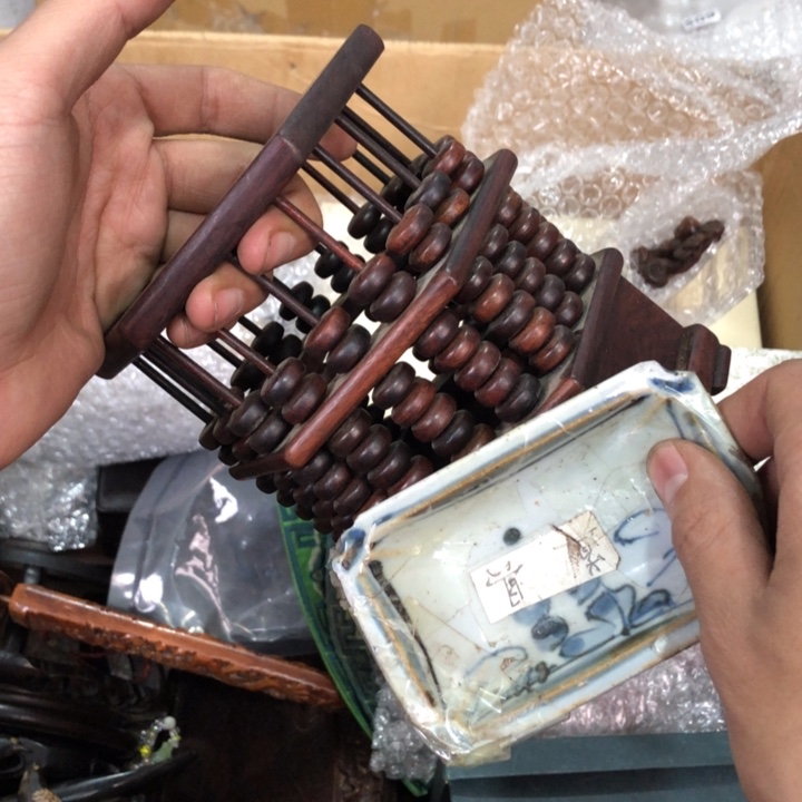 陶瓷孤品单件车里拍