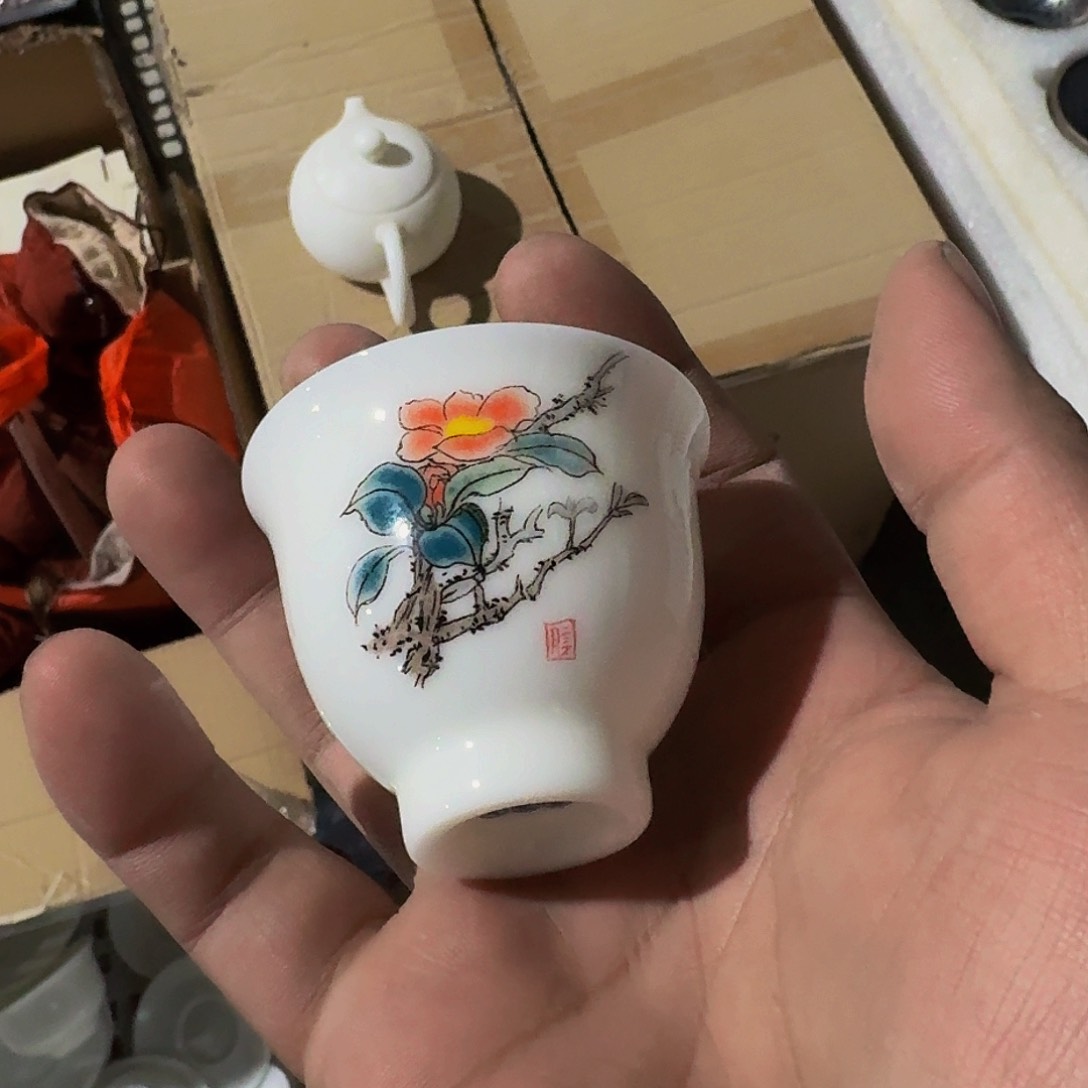 瑕疵茶具，介意勿拍