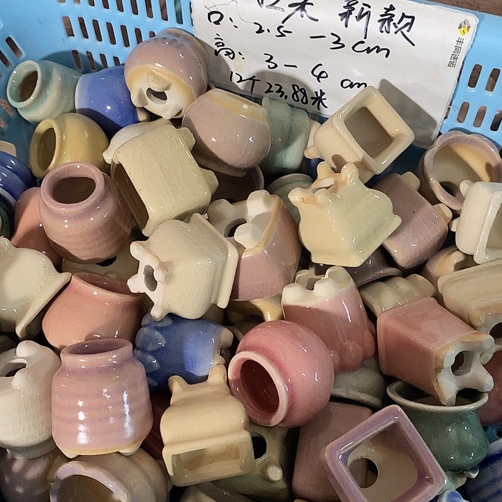 红陶【满10米包邮默认微瑕疵】12个浮力