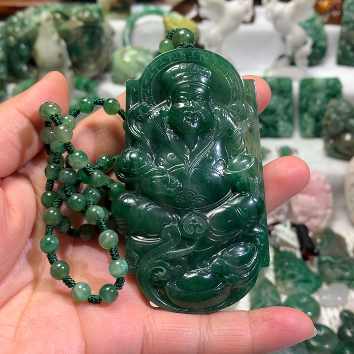 【闪购商品】独山玉颈饰未镶嵌凤*凰