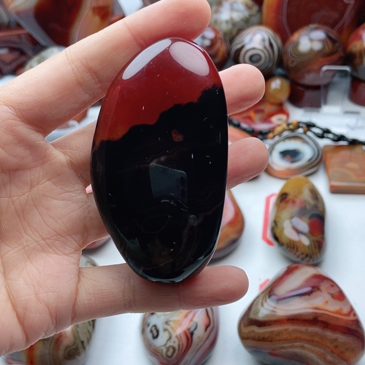 玛瑙/玉髓珠宝奇石未镶嵌土*哥