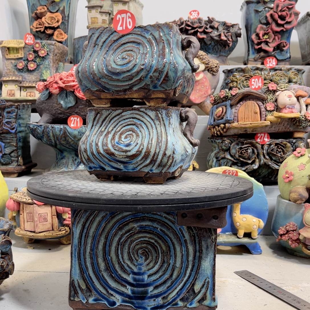 陶瓷276 号陶然花盆