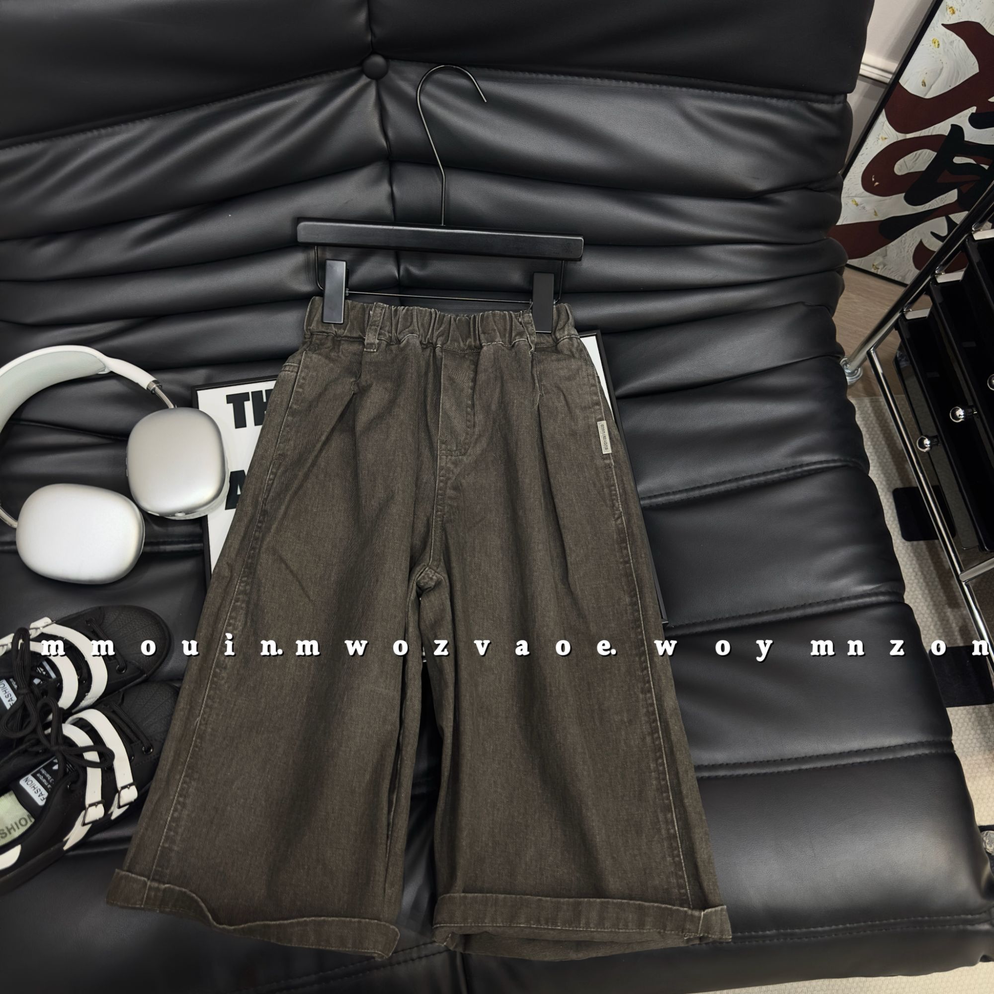 【小黎家】儿童牛仔裤宽松春季新款男女童做旧春款牛仔裤CC2024