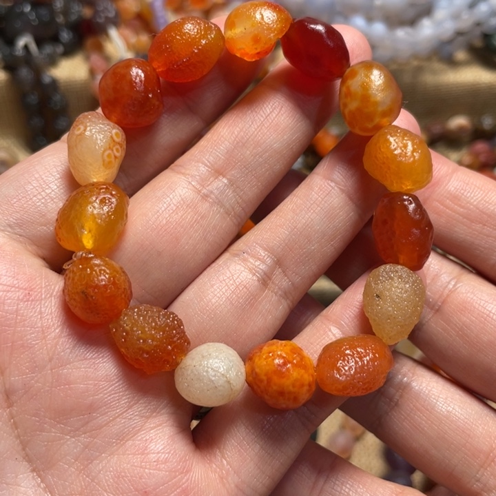 玛瑙/玉髓合金手链