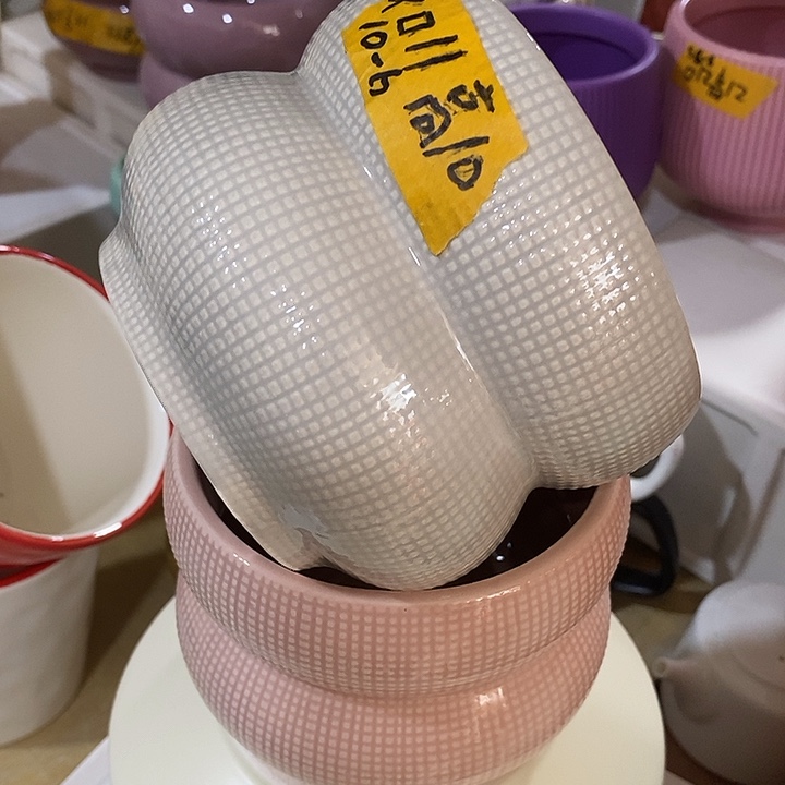 摆件陶陶盆有孔 瑕疵介意勿拍