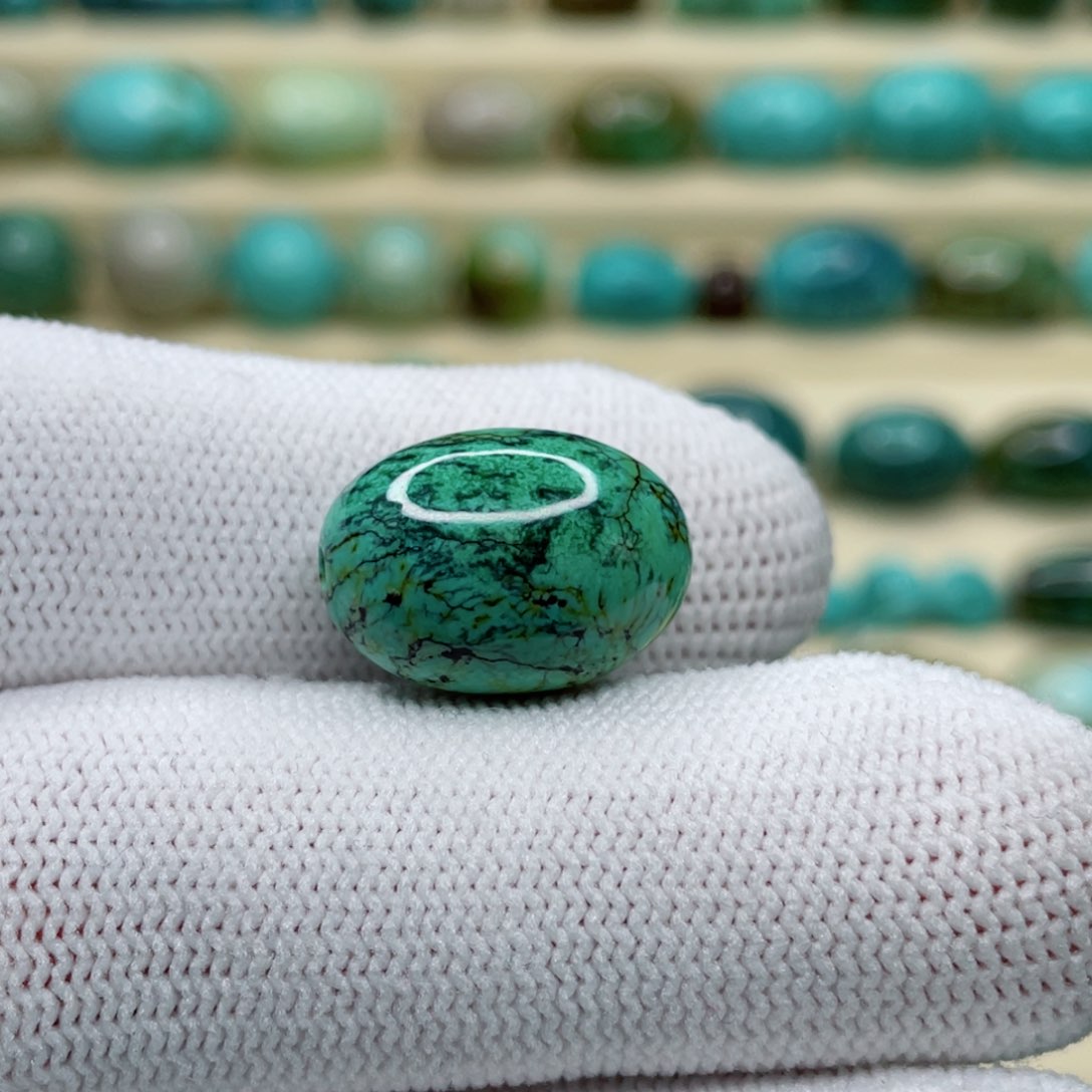 未镶嵌绿松石珠宝奇石