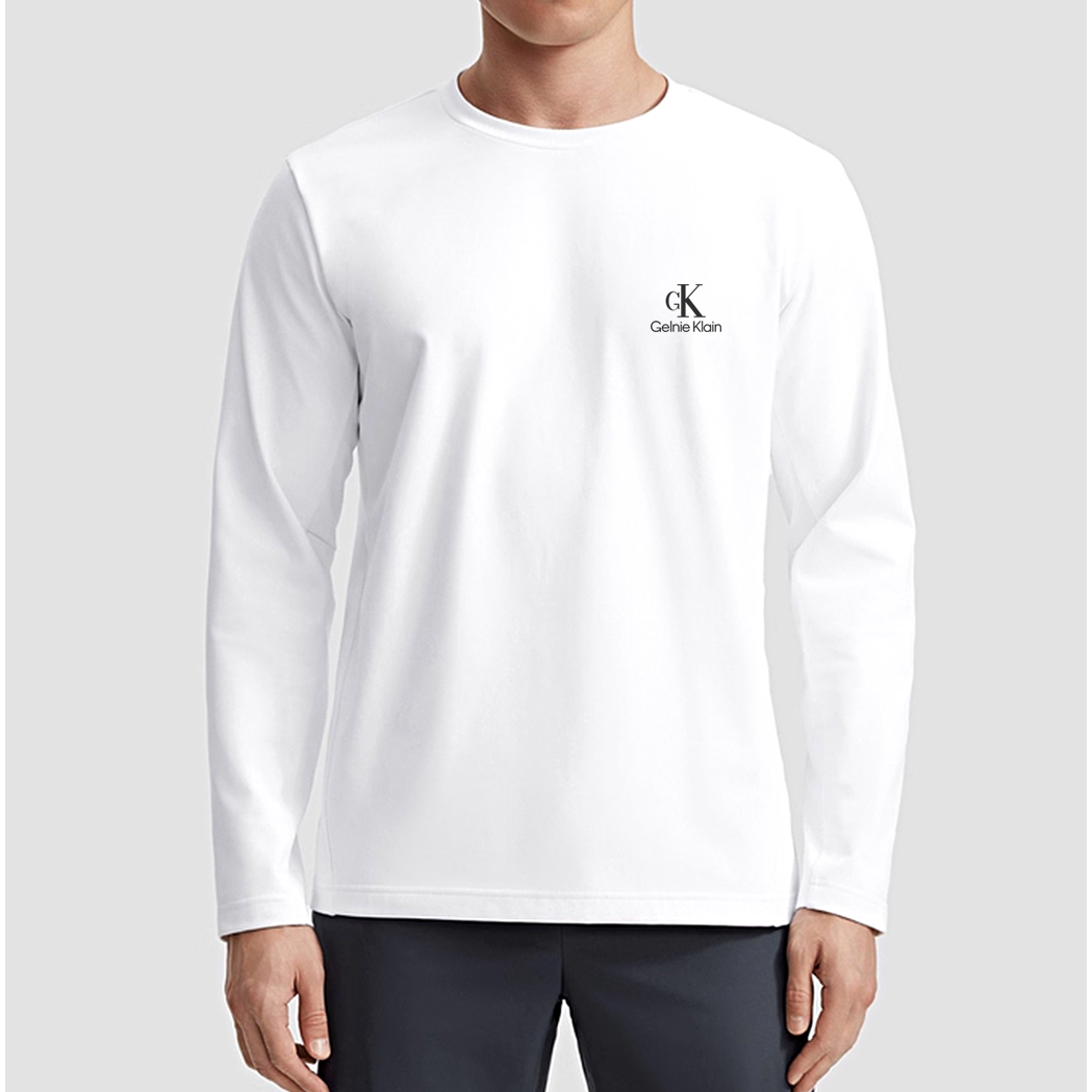 【奥莱一折】小K纯棉轻奢舒适运动T恤长袖D143