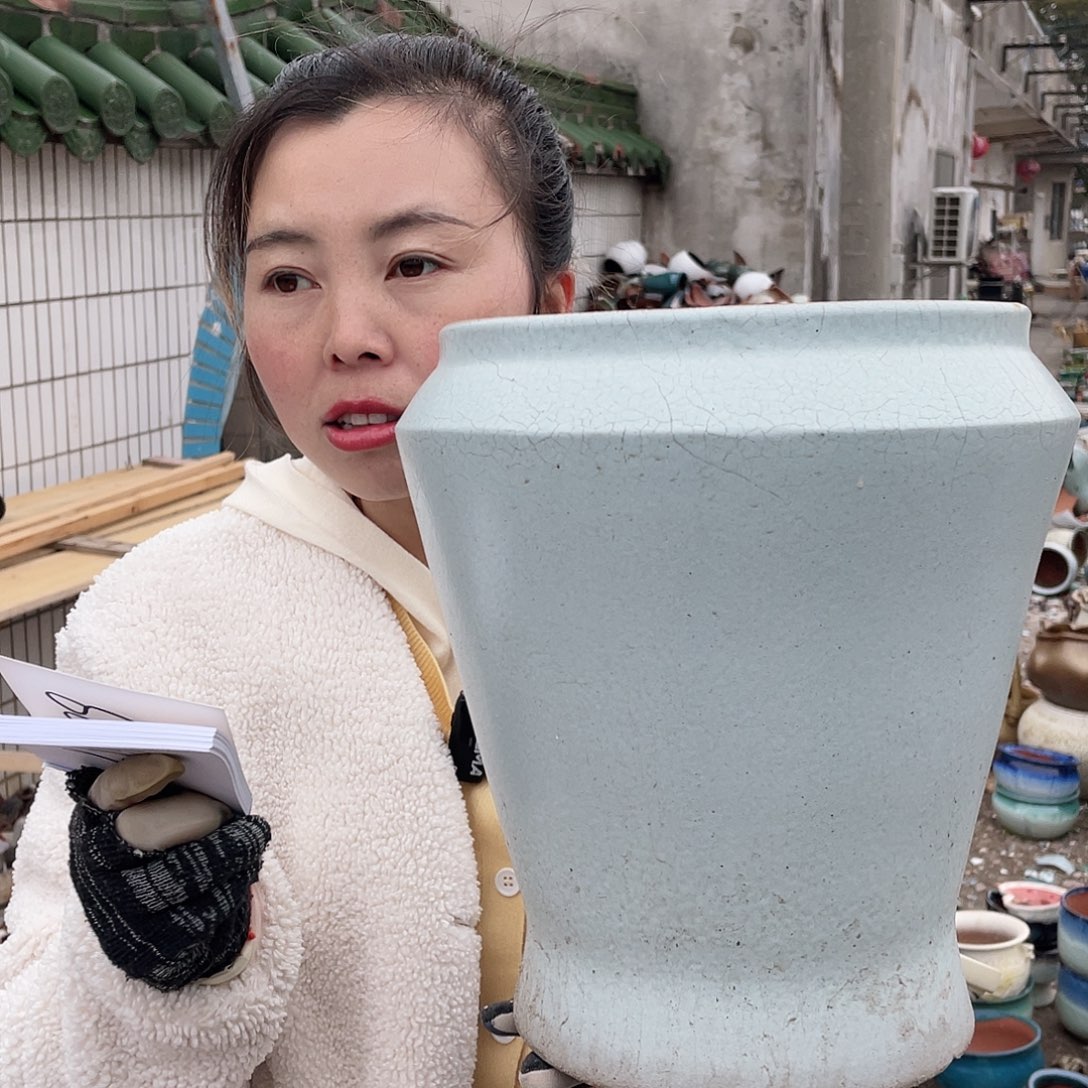 红陶王嫂花盆直播0222-613