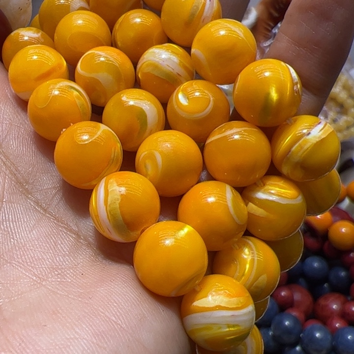 大理石磁石1.2金黄大白