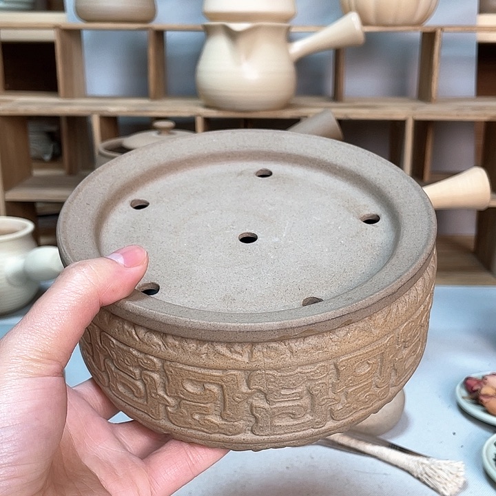 壶老段烧陶瓷茶器！