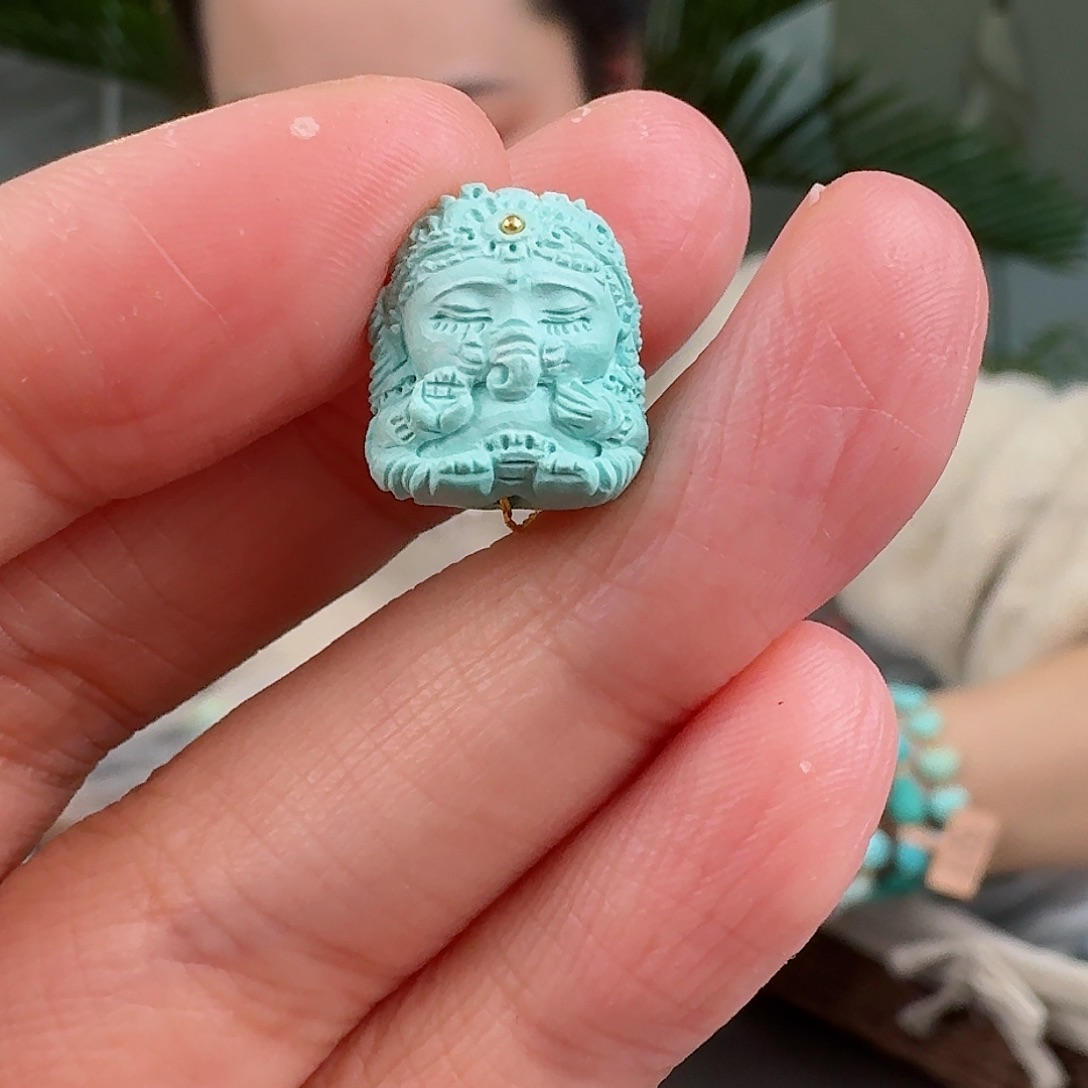 绿松石珠宝奇石未镶嵌