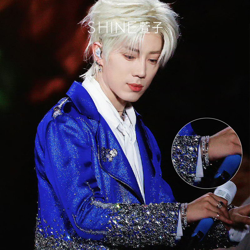 萱子 铜合金合成锆石手链 萱子【半糖手链】#明星同款#手链