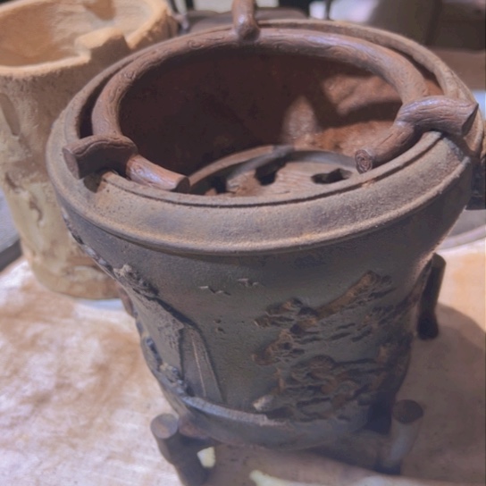 铁中古工艺品摆件