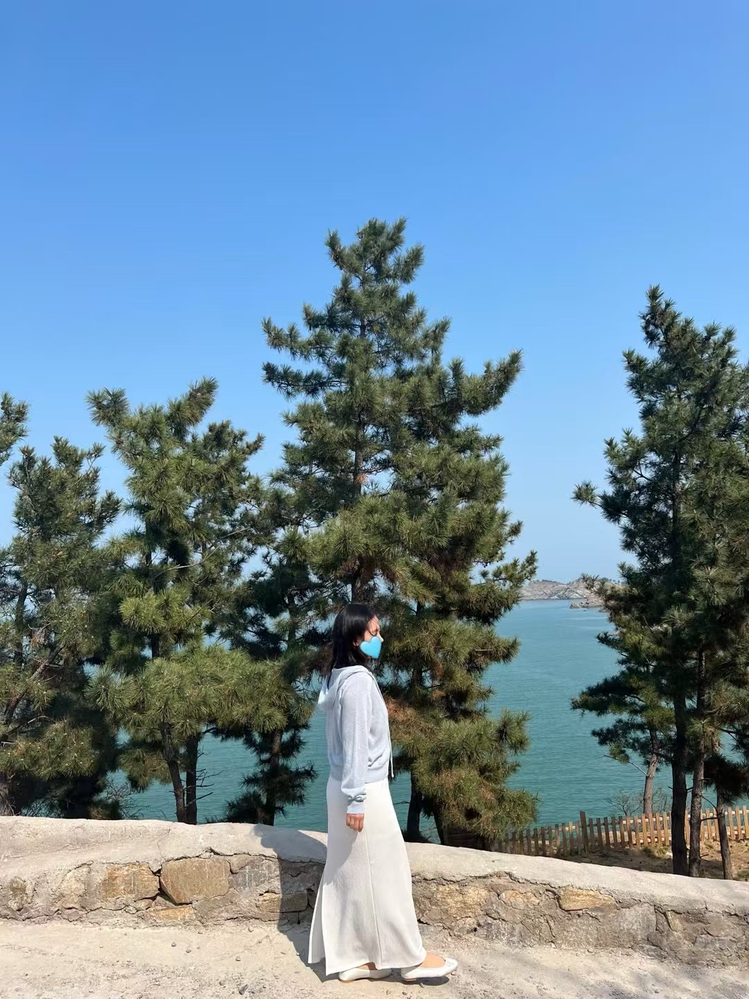 洞洞裙休闲风带内衬韩国东大门正品女装（no退no换）