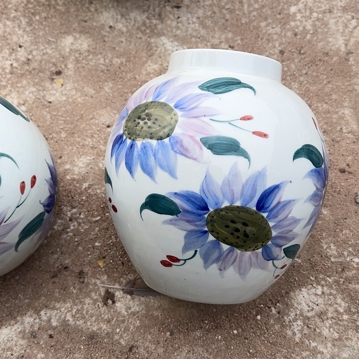 微瑕景德镇手工陶瓷花瓶