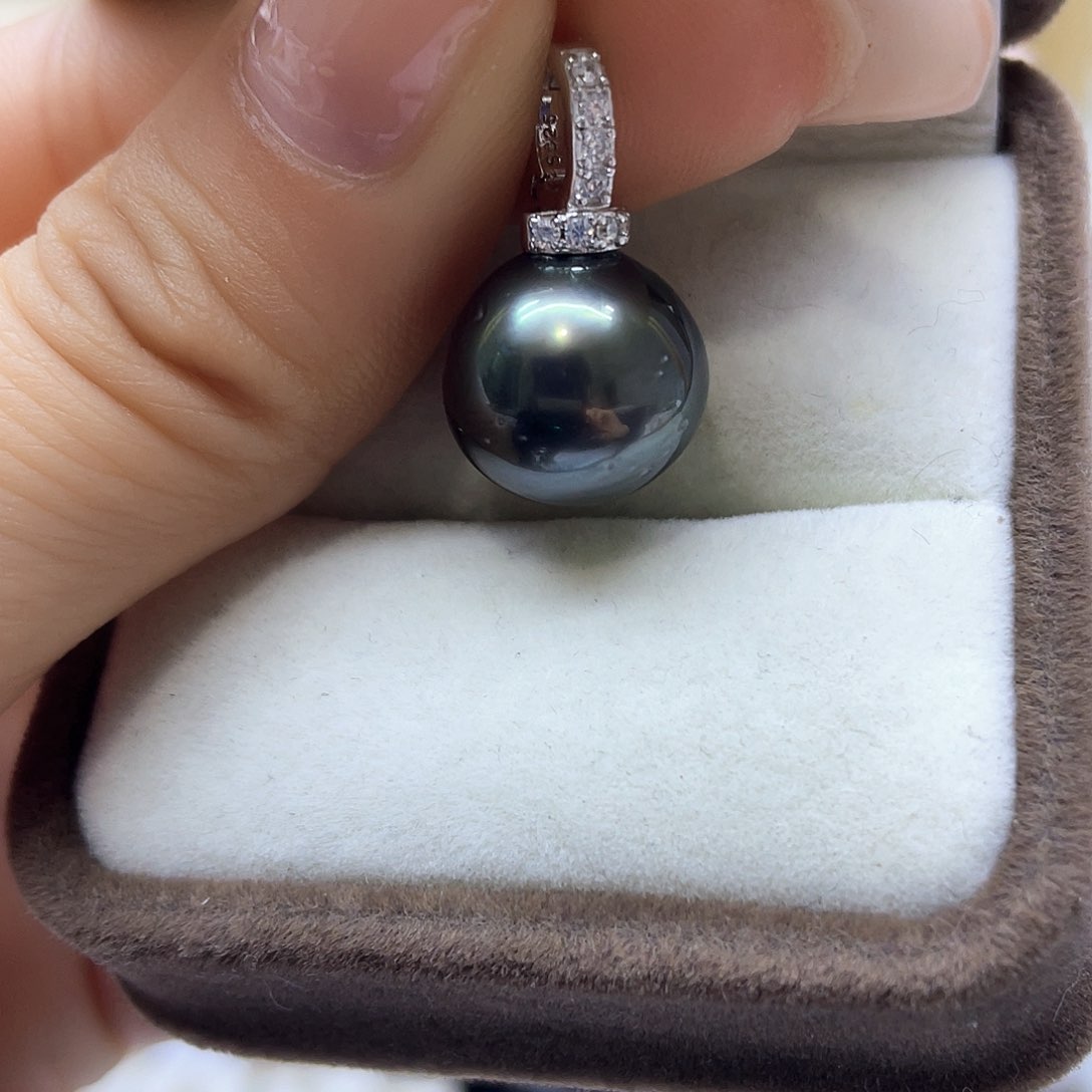 海水珍珠颈饰银S925镶嵌