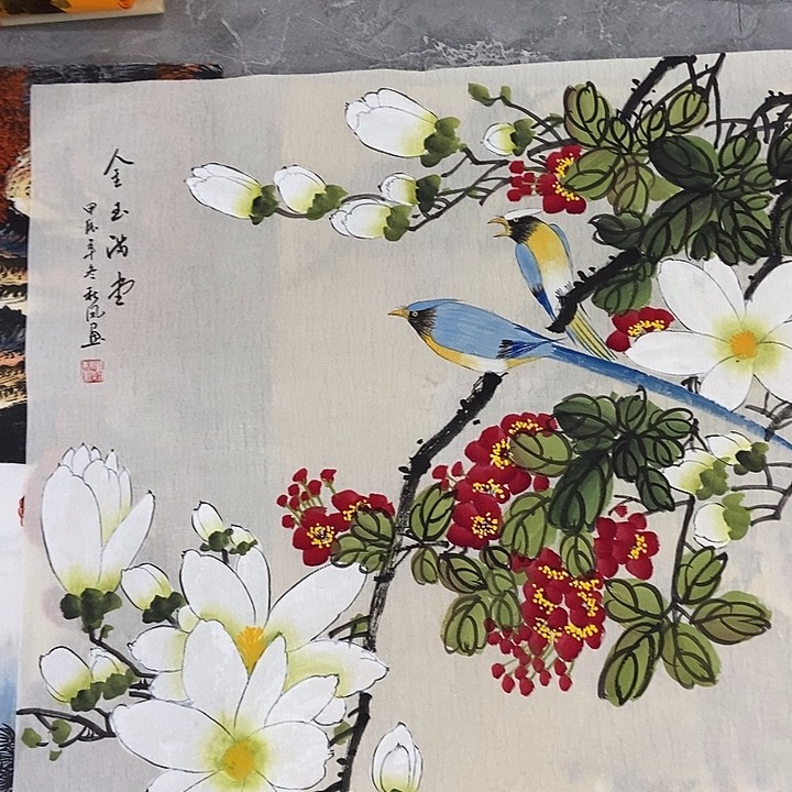 三个张画廊直播间！