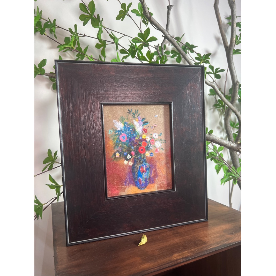 雷东经典花卉作品小众艺术挂画