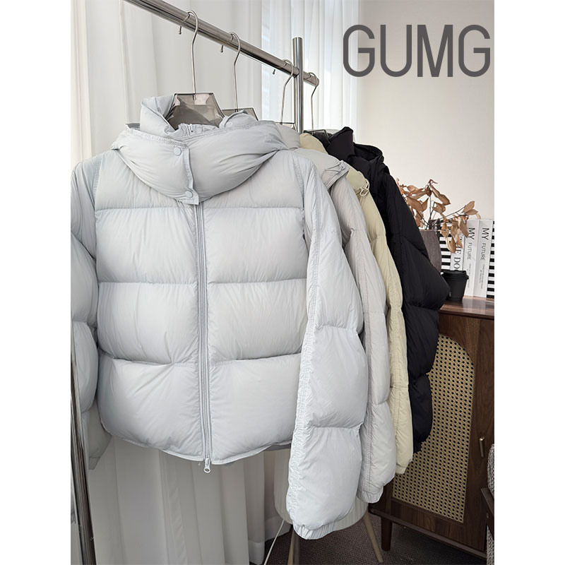 【女装优选】GUMG-连帽防风泡芙面包羽绒服GM20544