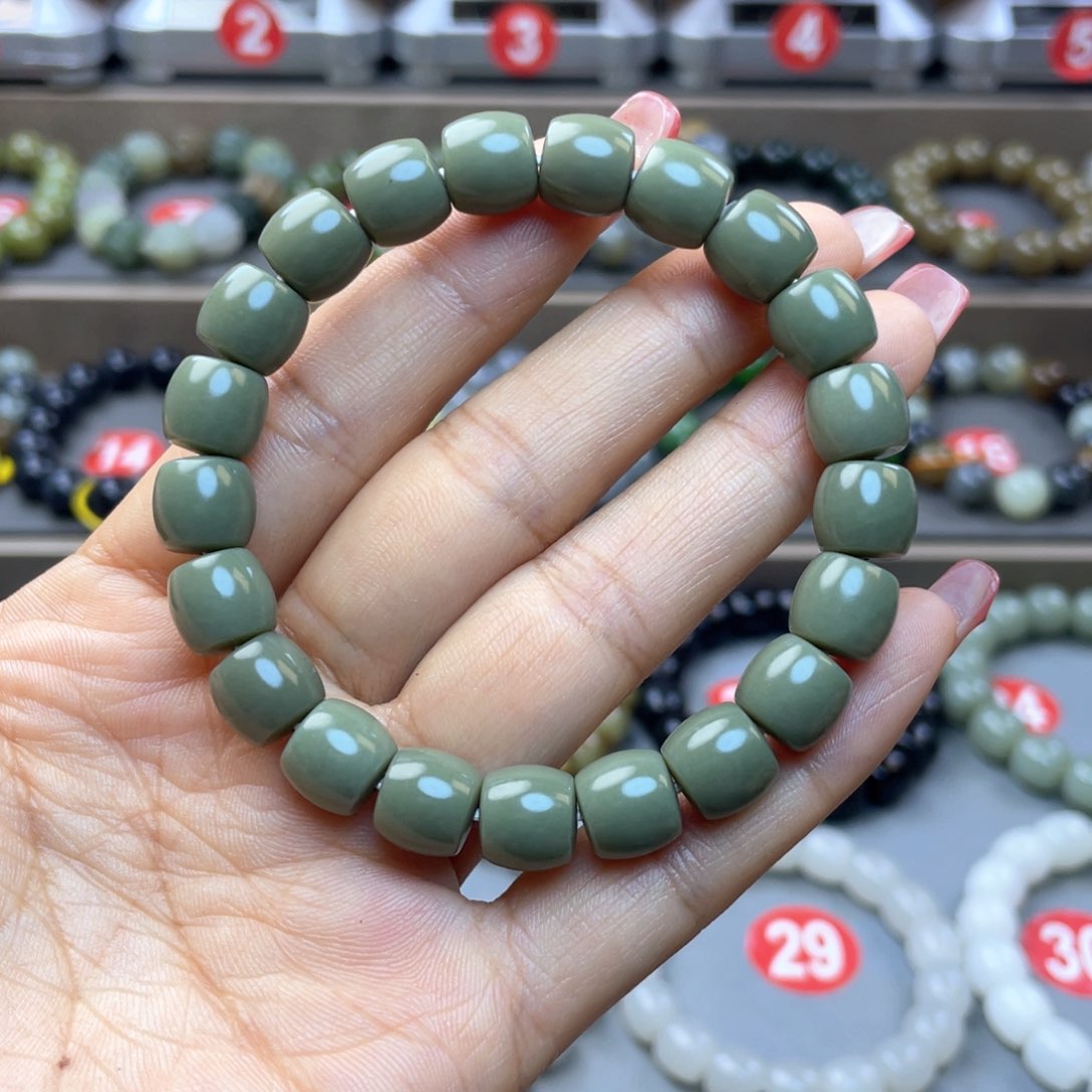 和田玉手链未镶嵌