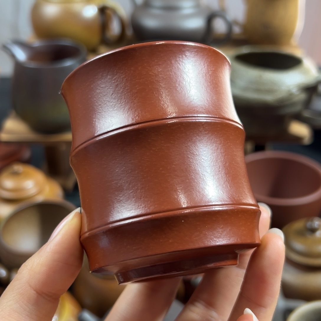 茶杯紫砂微瑕不退不换