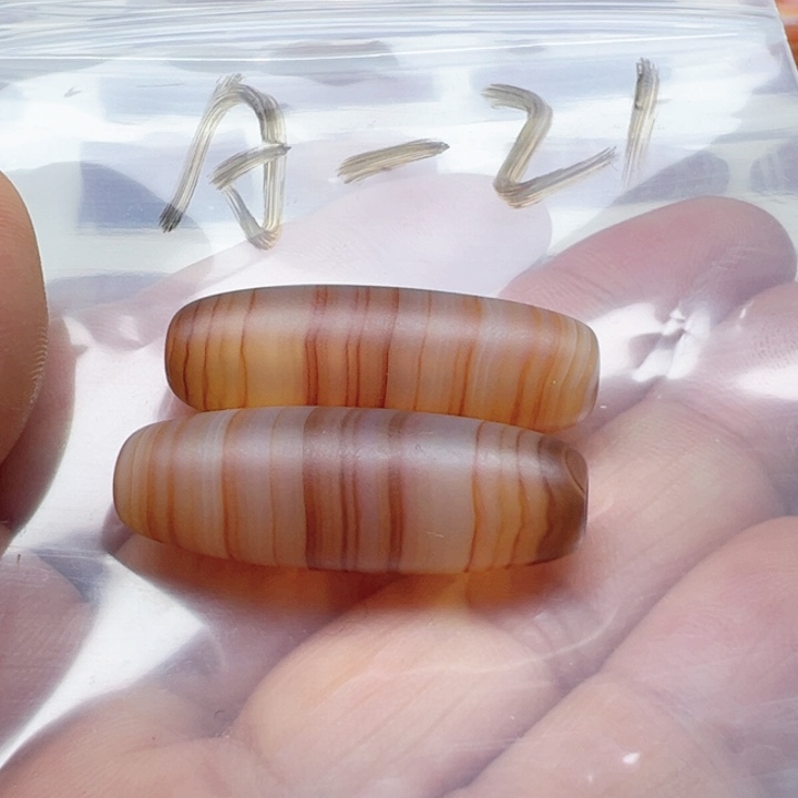 今***昔玛瑙/玉髓手链未镶嵌