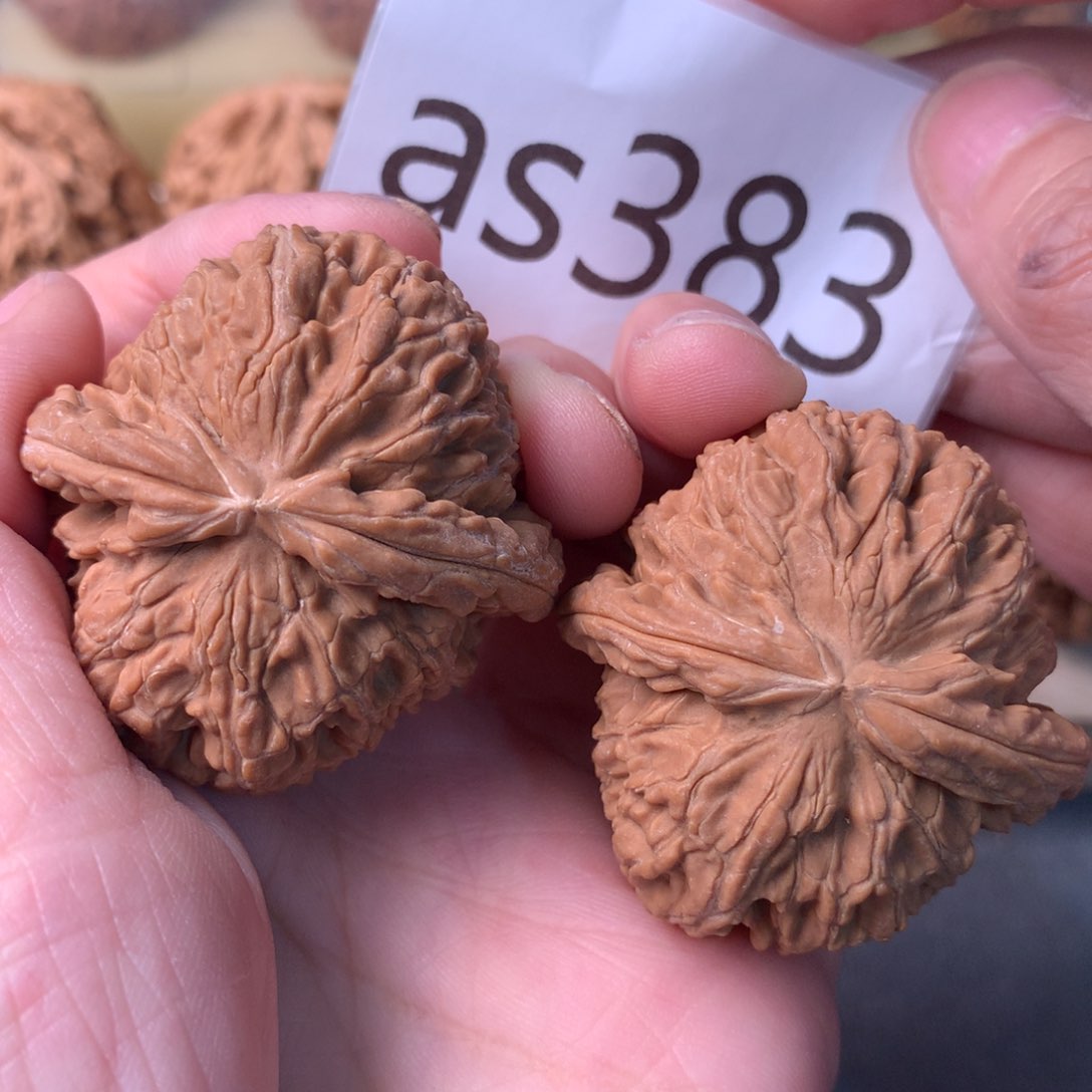 文玩核桃把件球白41