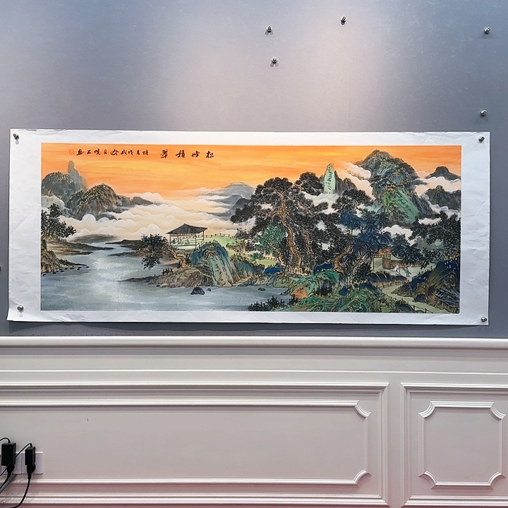 国画书法作品多次参加