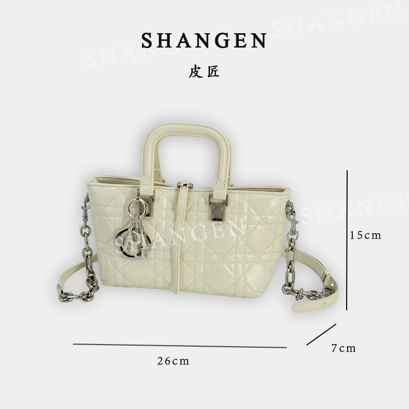 【尚恩CC】SD-5371-奶油白-轻奢时尚女士新款单肩斜挎包