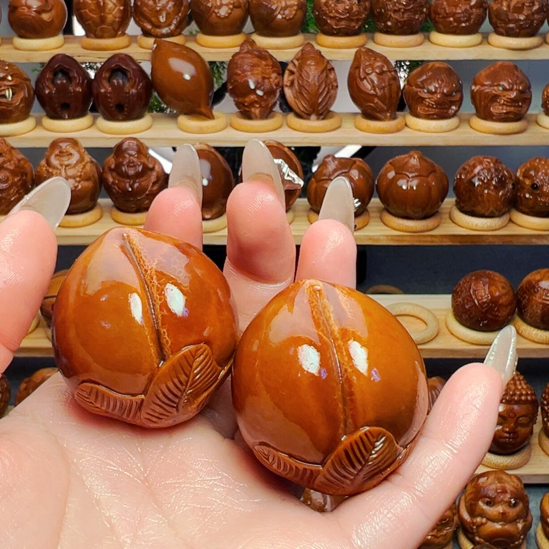 橄榄核手串/手链善***人桃