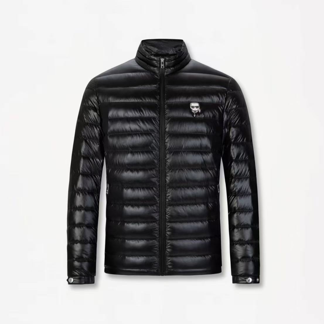 【卡尔男装】KARL LAGERFELD/ 秋冬时尚立领厚款羽绒1K1D70108487