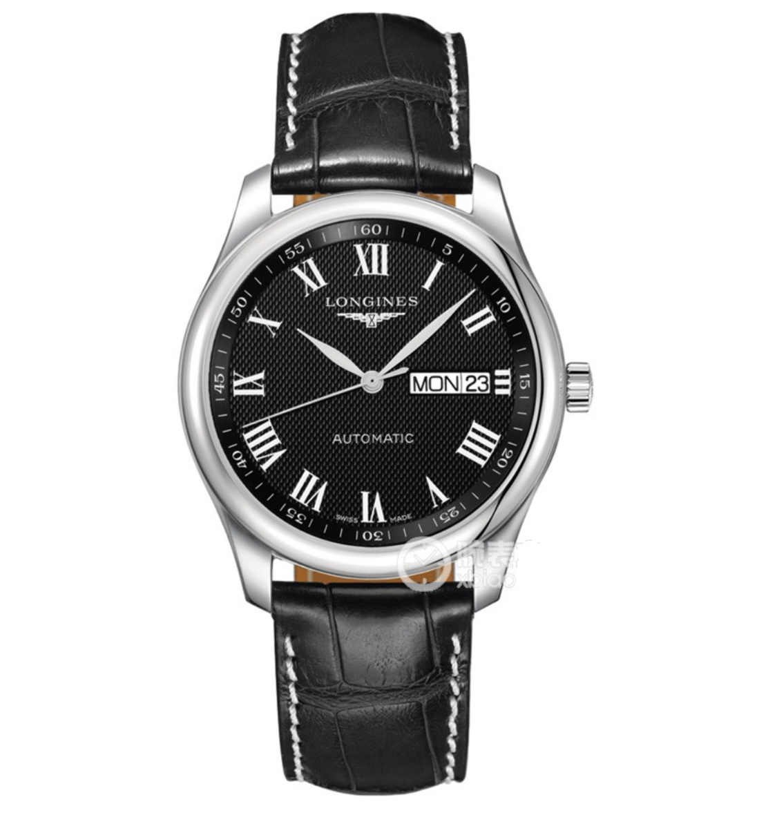 99新 Longines/浪琴 /名匠755双历/表径38.5/自动机械男表