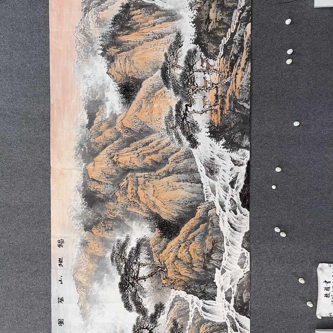 国画杜浩老师手绘作品