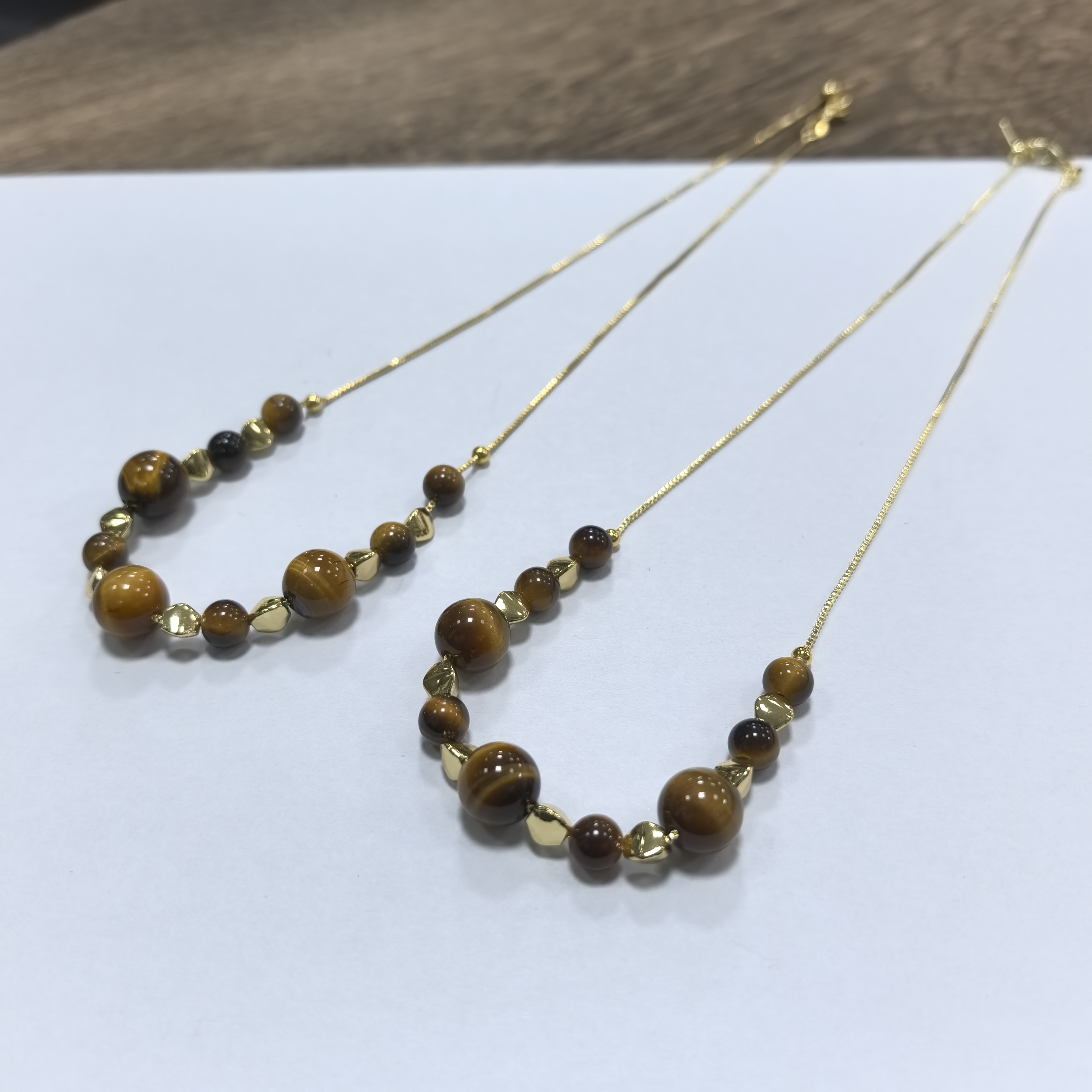 【书记甄选】原创虎眼项链 多样性发一件 约6-10mm 7566YF