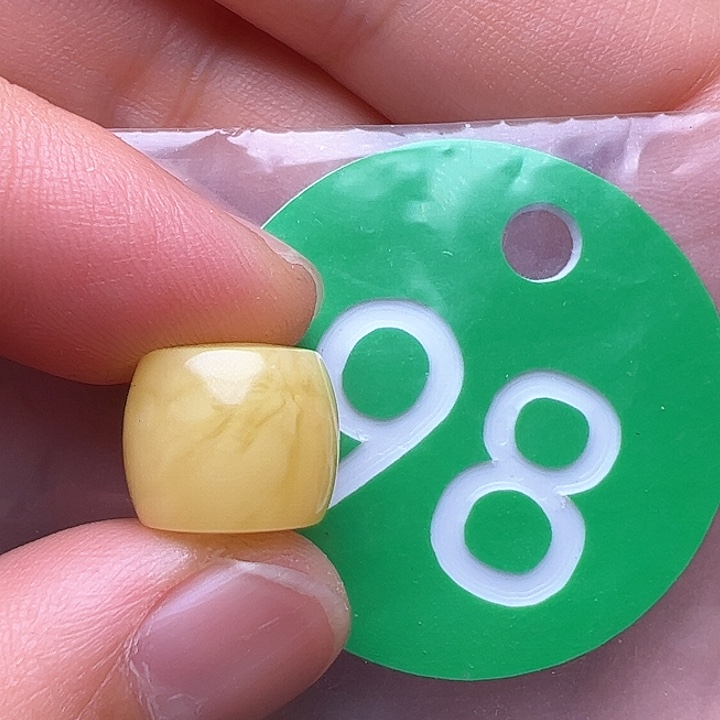 蜜蜡裸石未镶嵌都****爱12m m