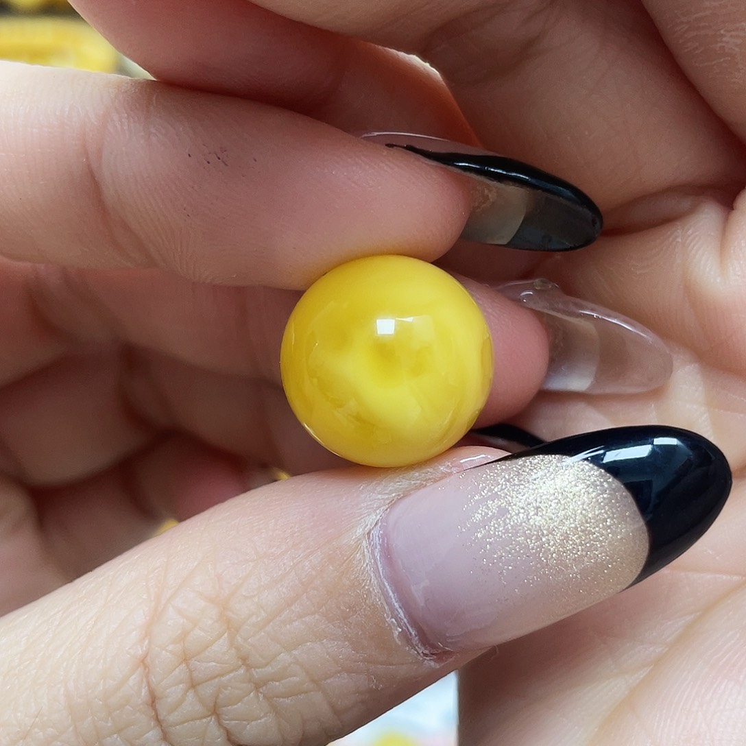 琥珀珠宝奇石未镶嵌15.5mm福利款