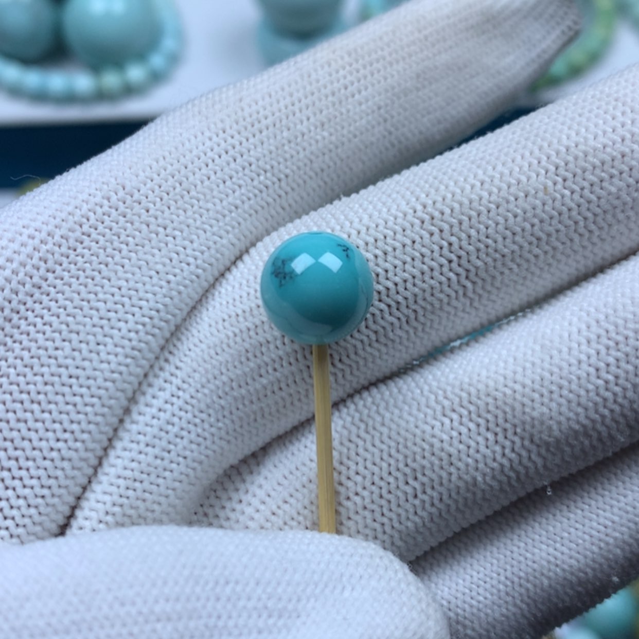 【闪购商品】绿松石珠宝奇石未镶嵌三***华