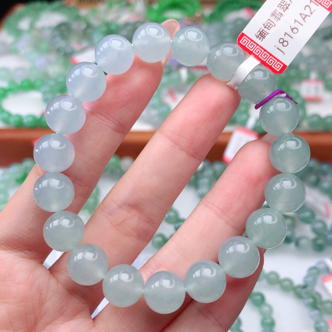 翡翠手链未镶嵌翡翠10mm