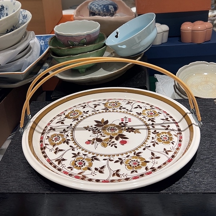 腾***琪瓷大牌多用途盘子一个超美