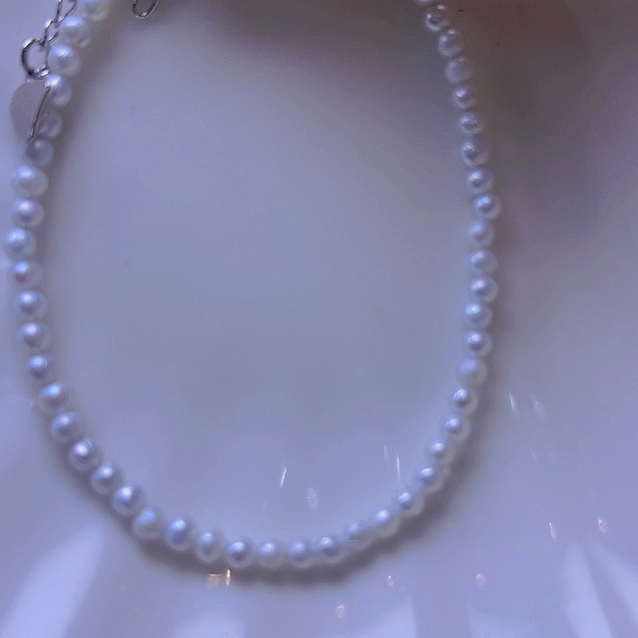 淡水珍珠手绳合金