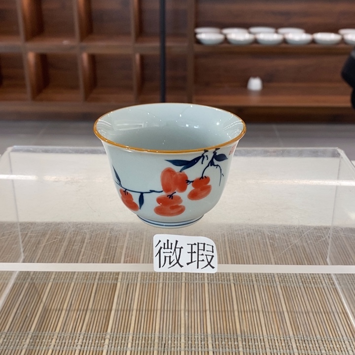 釉下老陶泥手工绘制