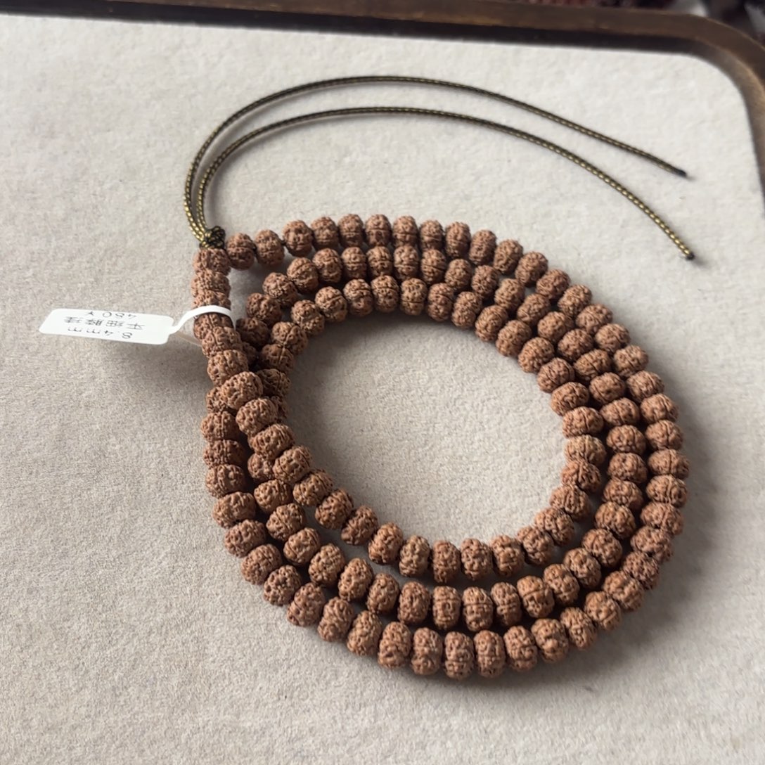 哈***哈金刚菩提吊坠平细脖挂 8.4