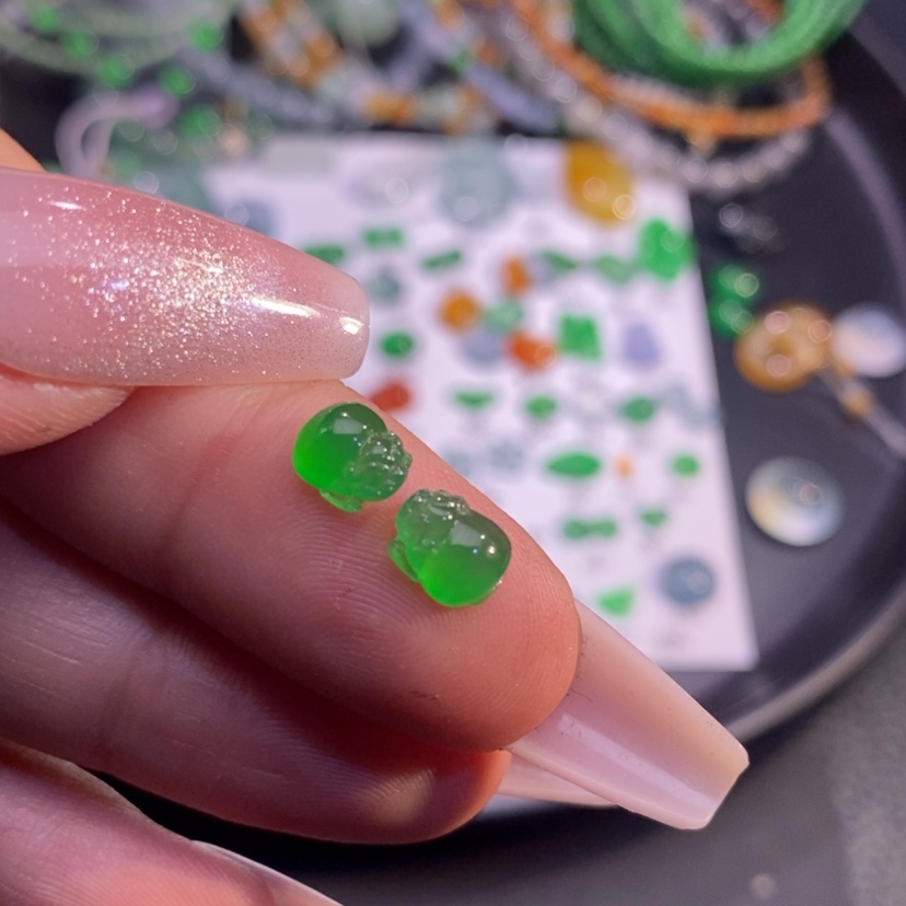 【闪购商品】翡翠挂件未镶嵌金蟾