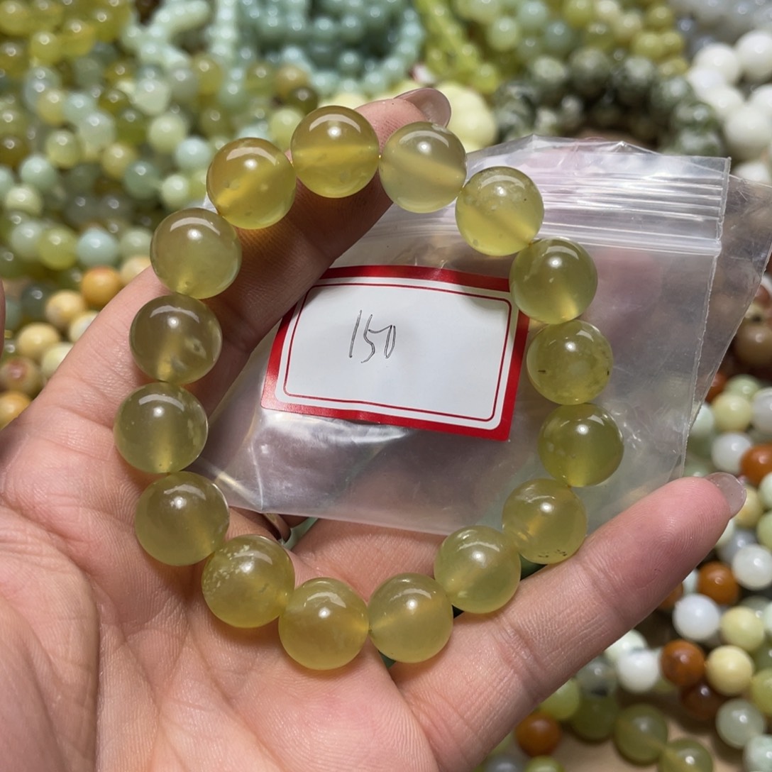 蛇纹石玉未镶嵌手串
